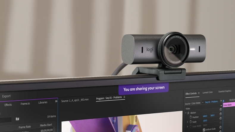 MX Brio: Η Logitech παρουσίασε την πιο εξελιγμένη webcam της