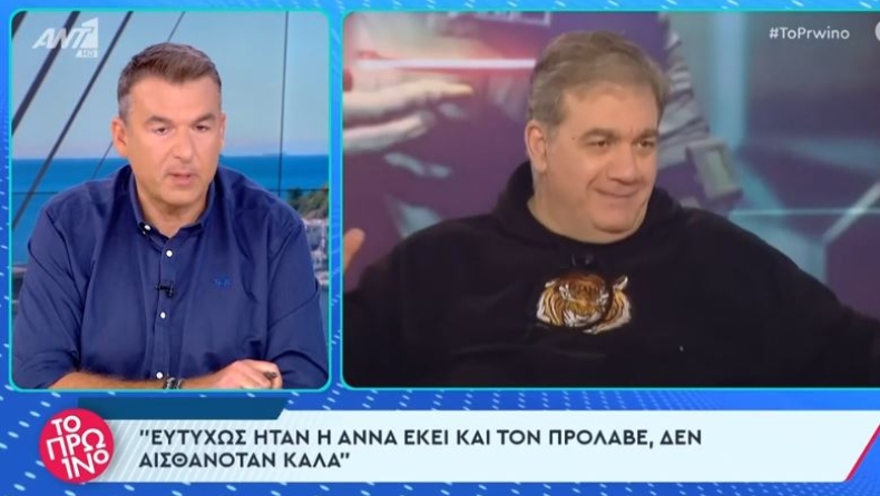 Λιάγκας για Σταρόβα: «Δεν κινδυνεύει η ζωή του, αλλά δεν μπορεί να μιλήσει κανονικά» (vid)