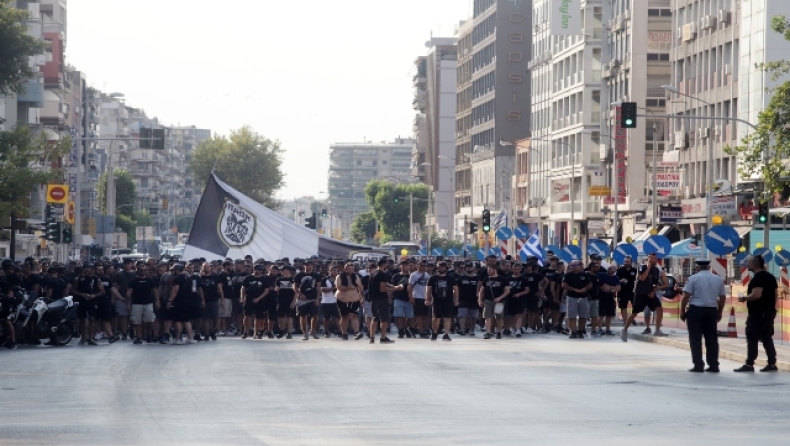 Νέα απόφαση ΕΛ.ΑΣ για το Άρης-ΠΑΟΚ: Μπλόκο σε συναθροίσεις σχεδόν σε όλο το κέντρο και την παραλία