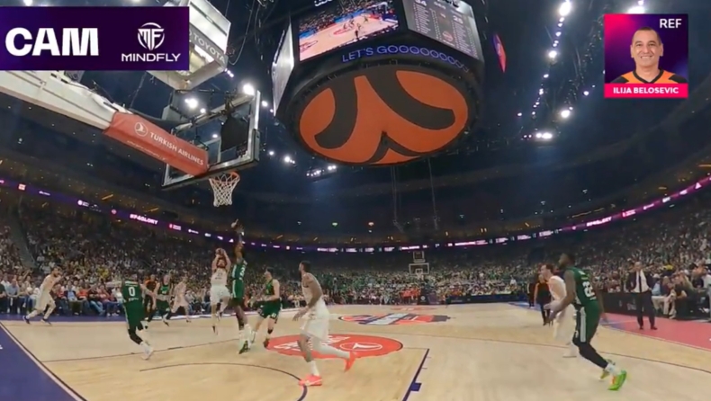 Η άποψη των διαιτητών στο τελικό της EuroLeague.