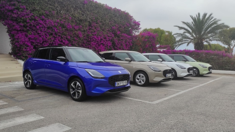 Suzuki Swift: Έφθασε στην Ελλάδα και κάναμε τα πρώτα χιλιόμετρα μαζί του