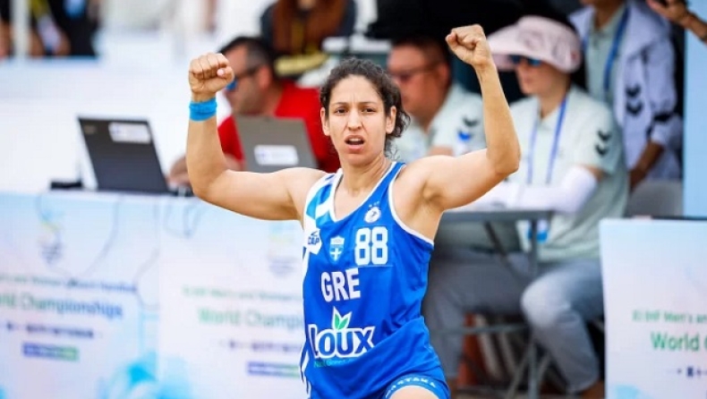  Η εθνική ομάδα beach handball γυναικών στη 12άδα στο παγκόσμιο πρωτάθλημα της Κίνας