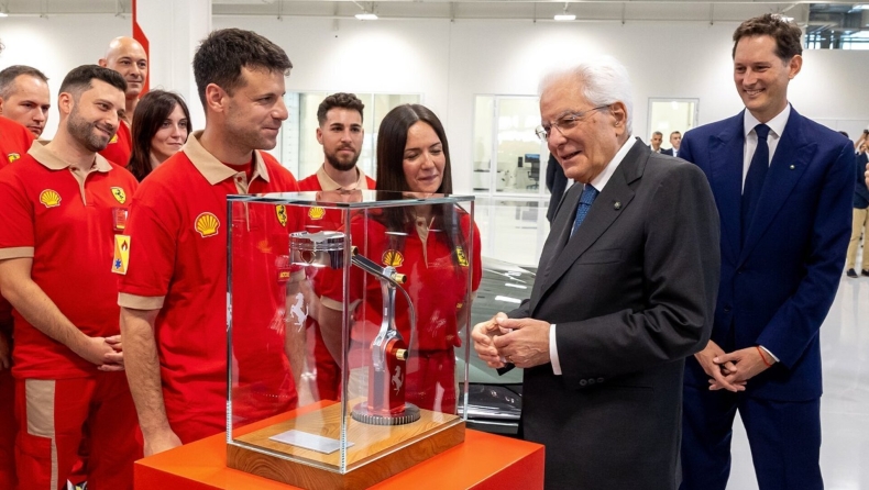 Ferrari: Εγκαίνια στο εντυπωσιακό νέο εργοστάσιο, παρουσία του Προέδρου της Ιταλίας (vid)