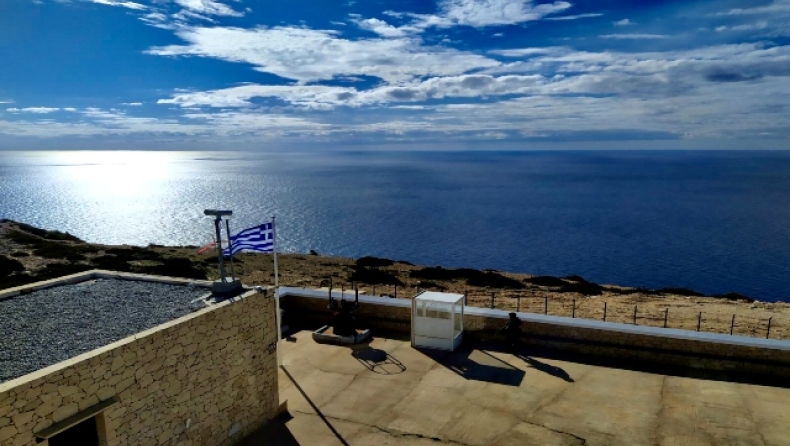 Η σημαία και η φανέλα του επτάστερου Παναθηναϊκού κρεμάστηκαν στο νοτιότερο σημείο της Ευρώπης (pic)