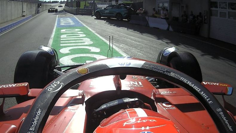 F1 - Η Ferrari τα... κατάφερε ξανά: Έσβησε ο κινητήρας στην SF-24 του Λεκλέρ, δεν έκανε χρόνο στις κατατακτήριες σπριντ (vid)