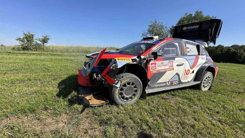 WRC: Τα όνειρα του Τάνακ έγιναν εφιάλτες στην Πολωνία