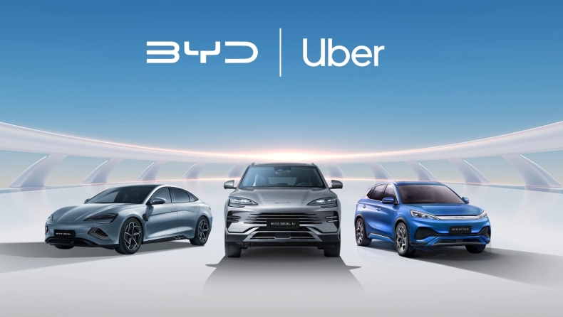 BYD και Uber μαζί στην Ευρώπη