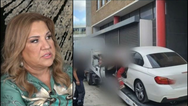 Τροχαίο ατύχημα για τη Δ. Μοιραράκη: Λιποθύμησε στο τιμόνι και έπεσε σε παρκαρισμένα οχήματα (vid)