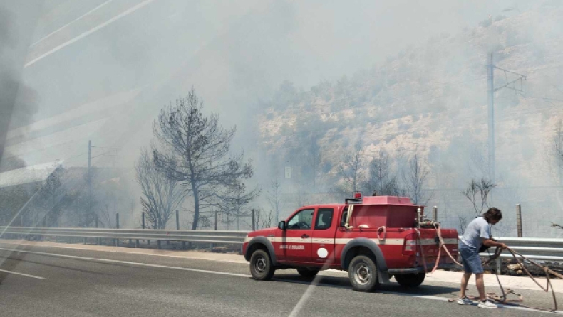 Συναγερμός στην Πυροσβεστική: Φωτιά στο ύψος της Motor Oil