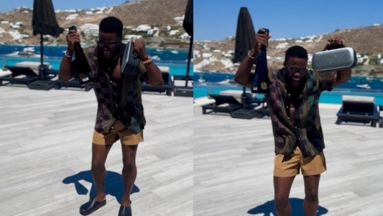 Ο Kevin Hart γιόρτασε τα γενέθλια του στην Μύκονο: Το πενταψήφιο φιλοδώρημα που άφησε στους υπαλλήλους (vid) 