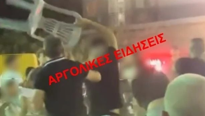 Απίστευτο ξύλο σε πανηγύρι: Έπεφταν καρεκλιές και το κλαρίνο συνέχιζε να παίζει (vid)