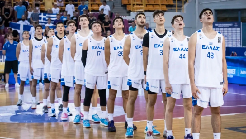 LIVE TV το Ελλάδα-Ιταλία για το EuroBasket U16 