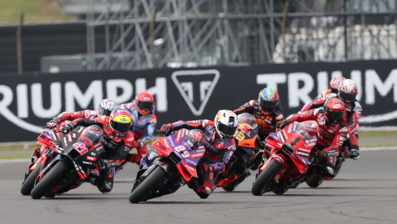 MotoGP: To grid του GP M. Βρετανίας