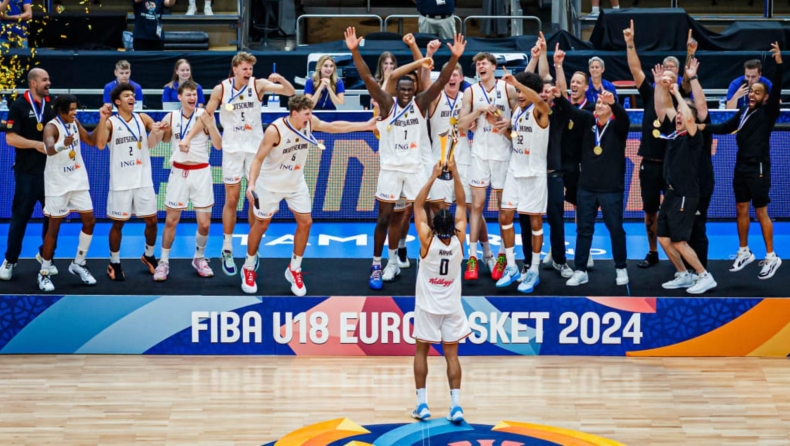 EuroBasket U18: Πρωταθλήτρια Ευρώπης στους Έφηβους η Γερμανία