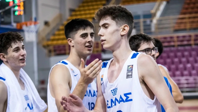 Εθνική Παίδων: Ψάχνει το 3/3 στο EuroBasket U16 κόντρα στην Ιταλία