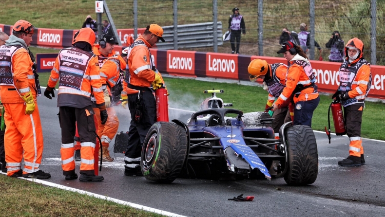 F1 - «Καταστράφηκαν ο κινητήρας και το κιβώτιο»: Αγώνας δρόμου για το μονοθέσιο του Σάρτζεντ (vid)