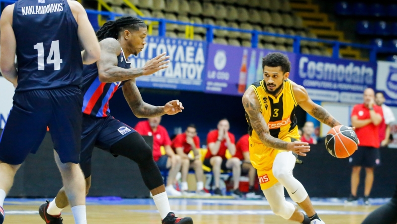 Πανιώνιος - ΑΕΚ 79-81: Με οδηγό τον Χαμπ οι «κιτρινόμαυροι»