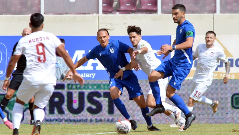 ΑΕΛ - Καβάλα 2-1: Ανατροπή στο τέλος και ξεκίνημα με το δεξί για τους «βυσσινί»