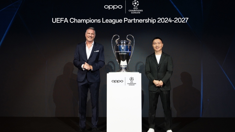 Η OPPO Ανανεώνει τη Συνεργασία της με την UEFA για τις Επόμενες Τρεις Σεζόν