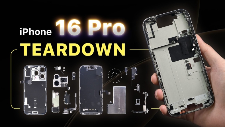 Νέο video δείχνει το εσωτερικό του iPhone 16 Pro