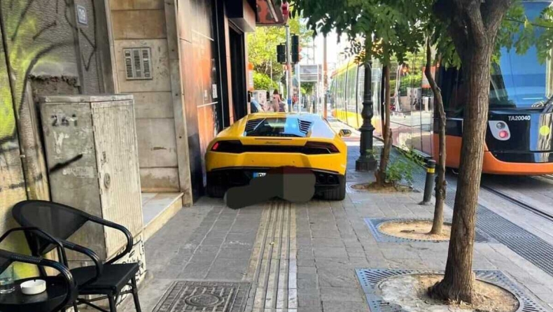 Lamborghini στο πεζοδρόμιο: Βρέθηκε ο οδηγός, τι ποινή του επιβλήθηκε