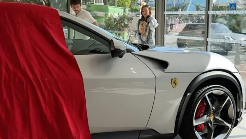 Ο Λεκλέρ τράκαρε την προσωπική του Ferrari Purosangue στο Μονακό (vid)