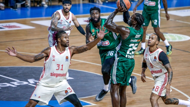 Παναθηναϊκός - Μπάγερν 86-69: Κυριαρχεί και ξεχειλίζει από ποιότητα