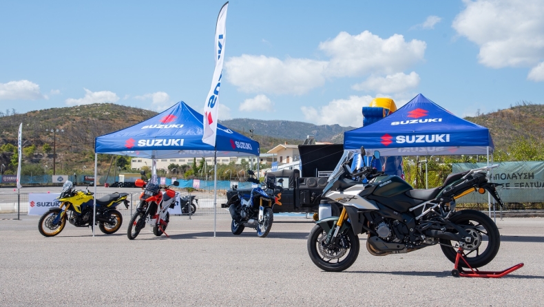 Οι μοτοσικλέτες Suzuki στο 3ο Adventure Meeting 2024