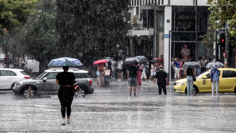 Έρχεται η κακοκαιρία «Atena»: Έκτακτο δελτίο επιδείνωσης καιρού με καταιγίδες, κεραυνούς και χαλαζοπτώσεις 