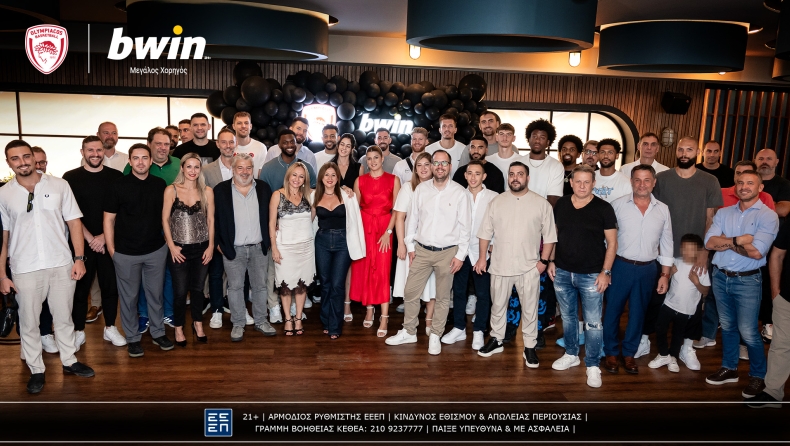 bwin και Ολυμπιακός γιόρτασαν την πολλά υποσχόμενη νέα σεζόν!