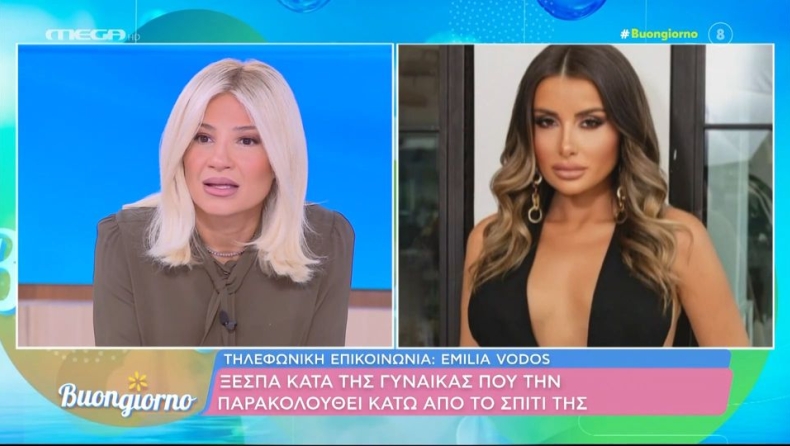 Ξέσπασε σε κλάματα η Emilia Vodos: «Μου λέει ότι αν δεν απαντήσω, θα με σπάσει στο ξύλο» (vid)