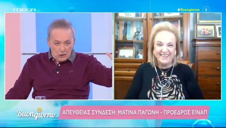 Μερακλής Μικρούτσικος σε Παγώνη: «Είσαι η πιο ναζιάρα επιστημόνισσα» (vid)