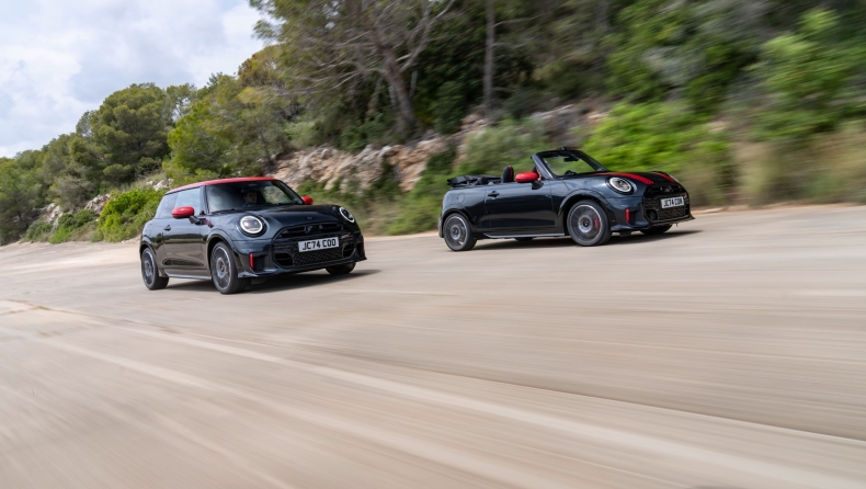 MINI John Cooper Works: Υψηλές επιδόσεις και αγωνιστικό DNA (vid)