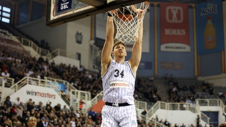 ΠΑΟΚ - ΑΕΚ 87-82: Ο Κρούζερ... πλήγωσε την Ένωση (vid)