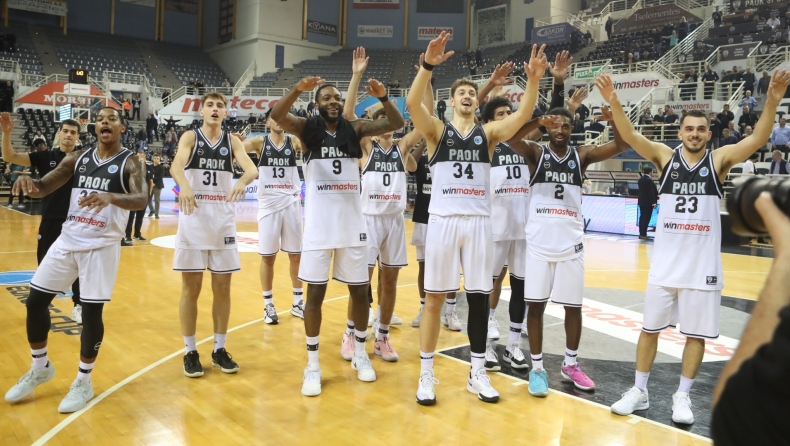 FIBA Europe Cup: Η βαθμολογία στους ομίλους του ΠΑΟΚ και του Αμαρουσίου