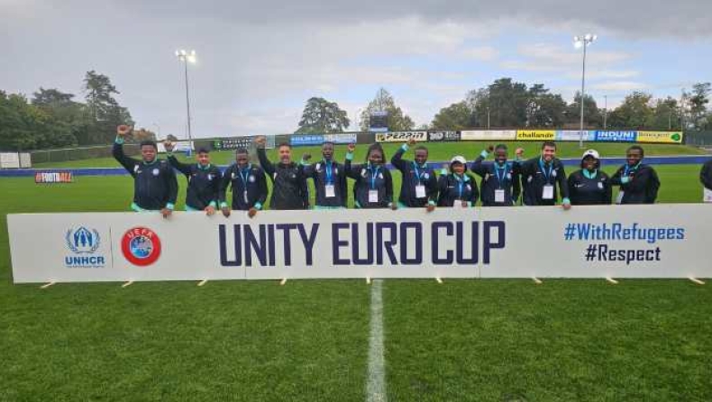 UEFA Unity Euro Cup: Στην 3η θέση η ελληνική αποστολή, φωνάζοντας σ' όλον τον κόσμο για αποδοχή και συμπερίληψη των προσφύγων στην κοινωνία