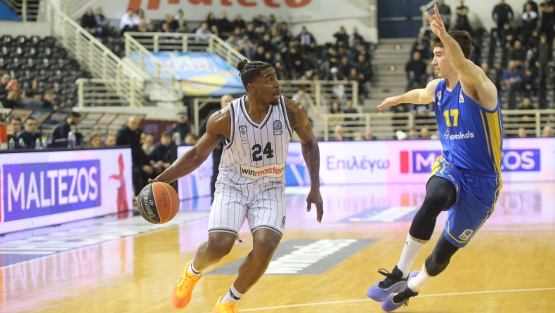 ΠΑΟΚ - Περιστέρι 84-74: Πέτυχε 15 τρίποντα και έκλεισε ιδανικά το 2024 παρά τον καταπληκτικό Αβδάλα (vid)