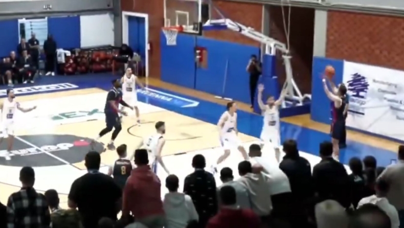 Το τρομερό φινάλε στο Ερμής-Τρίκαλα: Buzzer beater νίκης ο ΜακΓκλιν και «απάντηση» στο τρίποντο του Σάμαρτζιτς (vid)