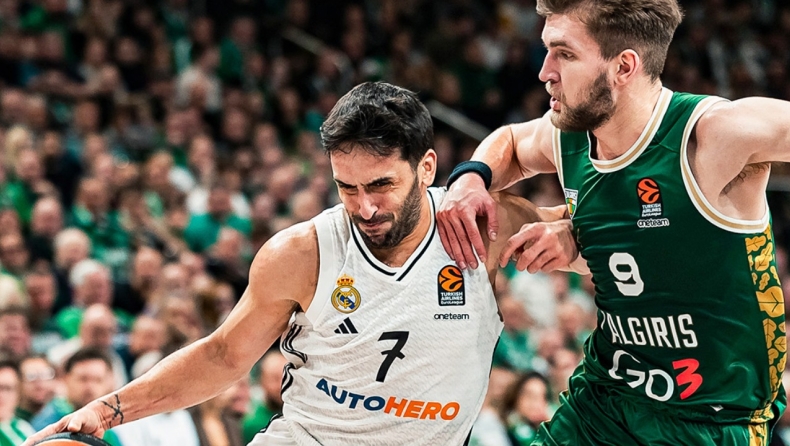 Ζάλγκιρις - Ρεάλ 64-83: «Βασιλική» εμφάνιση στο Κάουνας!