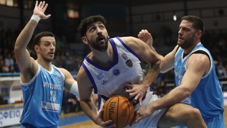 Elite League: Νίκη θρίλερ του Ηρακλή επί του ΑΟ Μυκόνου στο «καυτό» Ιβανώφειο (vids)