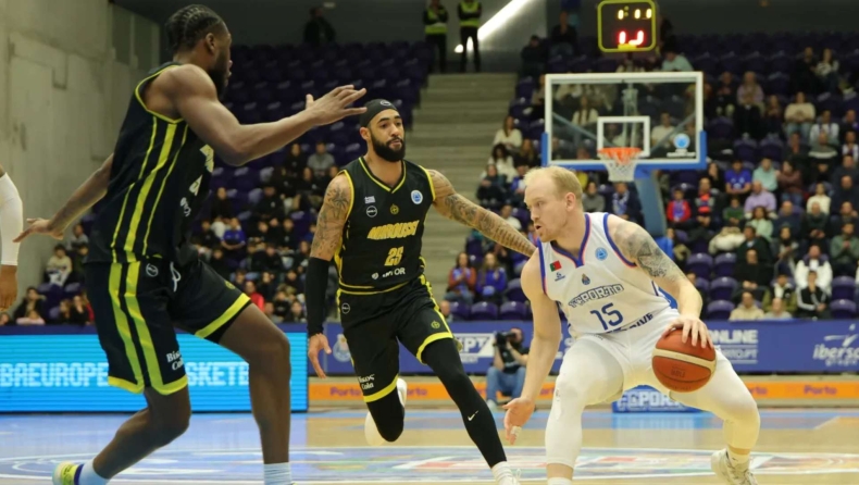 Πόρτο-Μαρούσι 80-76: Φινάλε στο FIBA Europe Cup με ήττα από τους Πορτογάλους