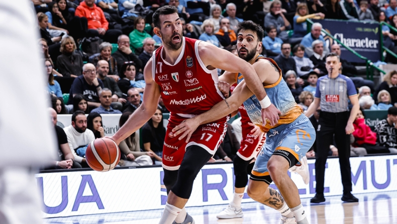 Σάσαρι - Αρμάνι Μιλάνο 72-78: Απέδρασε από την Σαρδηνία πριν το Κύπελλο