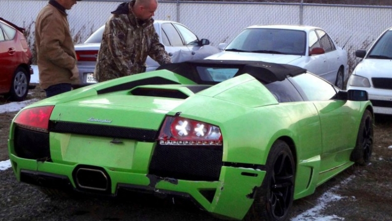 Τράκαρε τη Lamborghini, που κέρδισε!