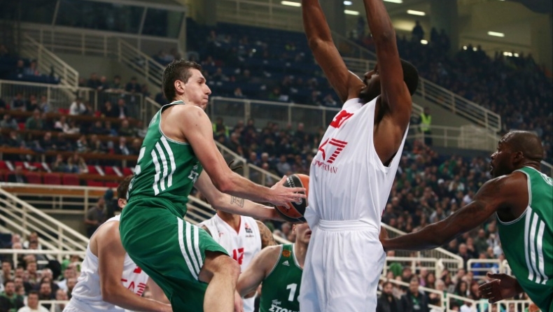 Παναθηναϊκός-Αρμάνι Τζινς Μιλάνο 73-57 (vid)