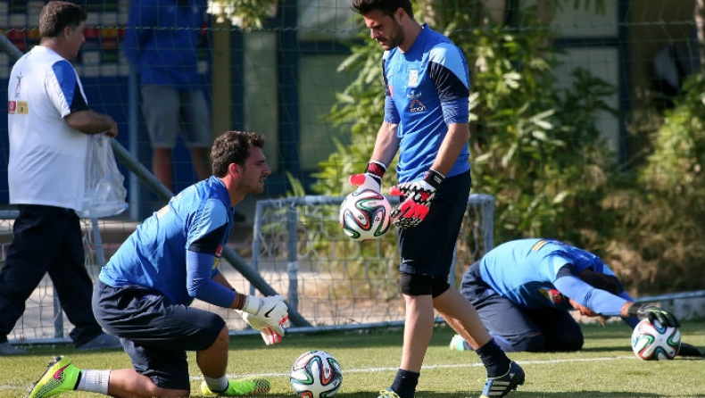 Mundial 2014: Η προετοιμασία των τερματοφυλάκων της Εθνικής