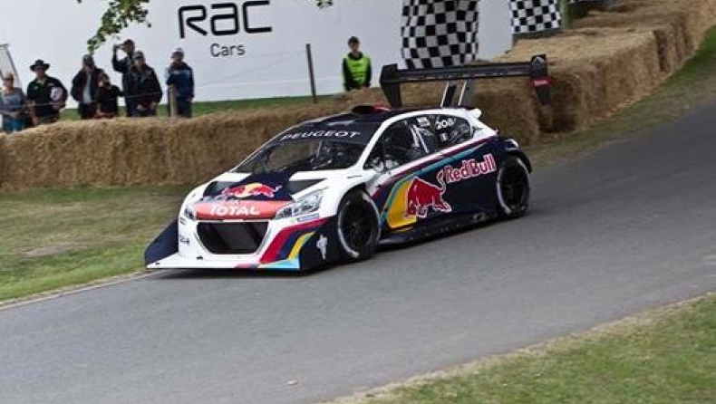 Loeb με 208 Τ16 ο ταχύτερος στο Goodwood (video)