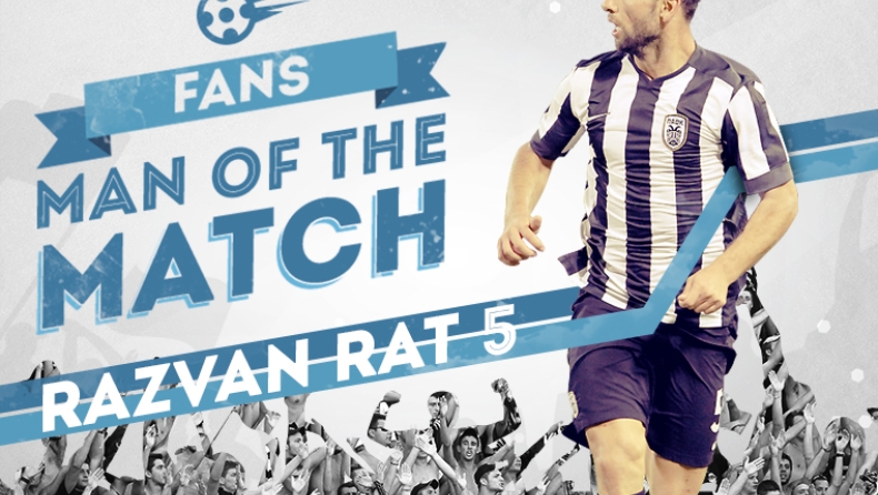 Fans Man of the Match ο Ρατς