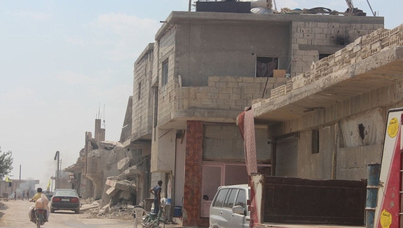Το βομβαρδισμένο σπίτι του μικρού Αϊλάν στο Κομπάνι (pics)
