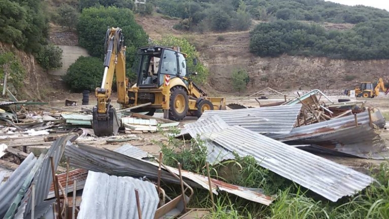 Κατεδάφισαν την παράγκα που έκανε προπόνηση η Κορακάκη!