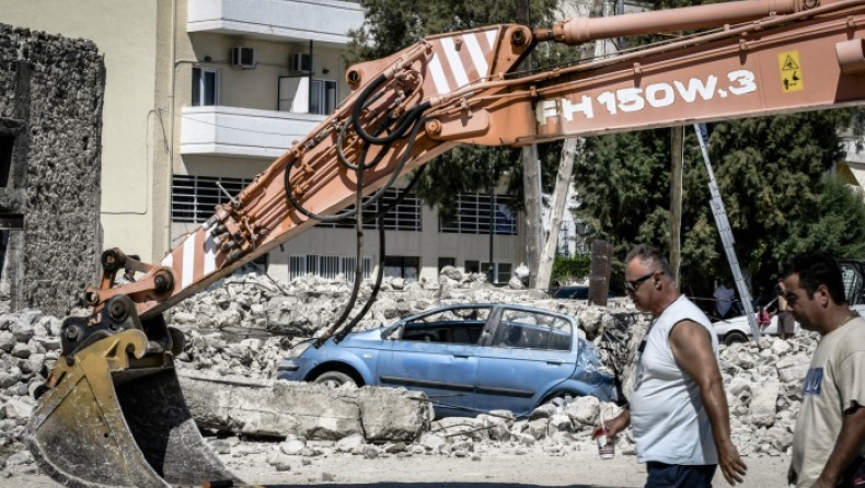 Άλλαξε η μορφολογία της Κω μετά το σεισμό